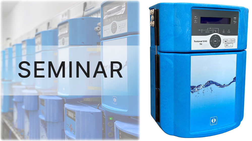 Seminar product training Testomat® - German Seminar Produktschulung Testomat, Gruppenarbeit an Testomat-Gerät, technische Schulungssituation, Bild zeigt ein Testomatgerät alleine und ein anderes mehrere Testomatgeräte im Technikum wo die praktische Schulung stattfindet