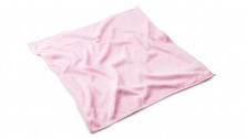 cleaneroo microfibre cloth box of 5 - the powerful one cleaneroo Mikrofasertuch 5er Box, hochreines Mikrofasertuch-Set, ideal für streifenfreie Reinigung, Farbe rosa