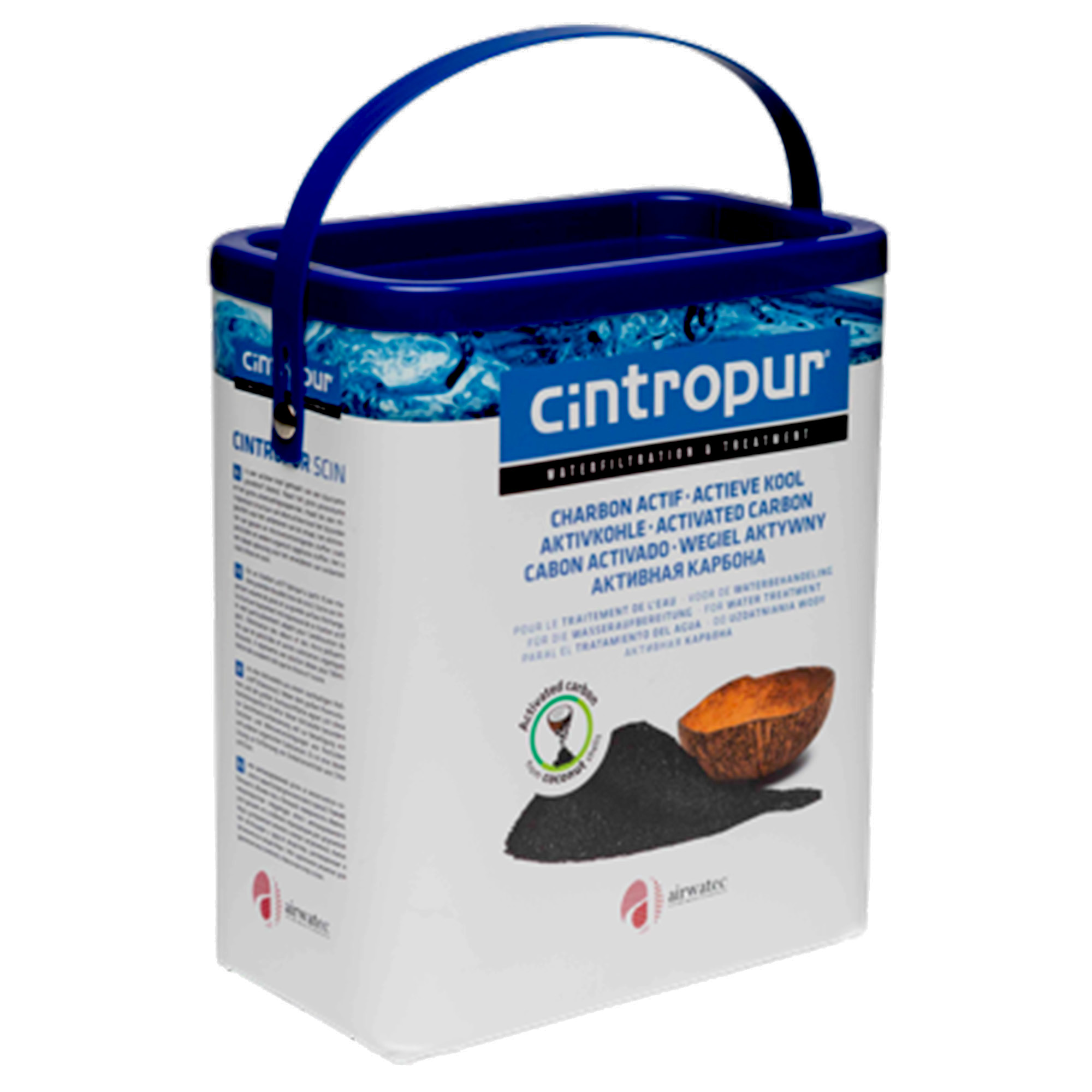 Activated carbon for refilling TRIO UV Aktivkohle zur Nachfüllung für TRIO UV, Nachfüllpackung für Aktivkohlefilter im TRIO UV